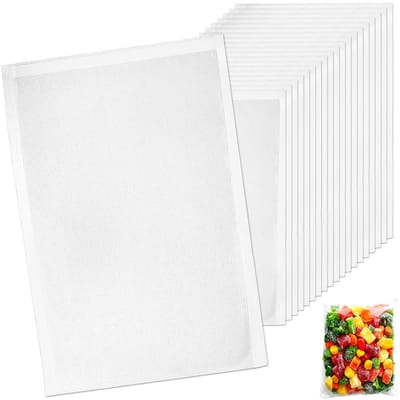 Vacuumzakken voor Vacumeermachine 29,5x19,5 cm 20 stuks - Vacuum en sous vide zakken - Vacumeerzakken Voedsel