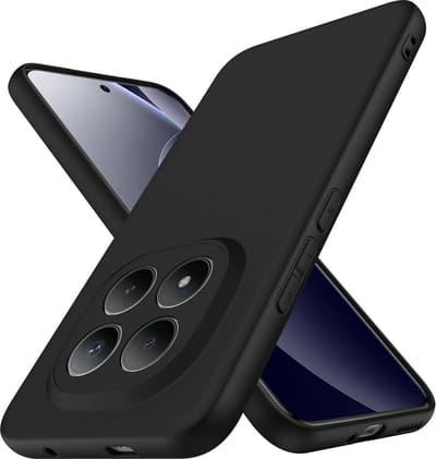 Zwart TPU Hoesje Geschikt voor Xiaomi Redmi Note 15 Pro Plus - Back Cover Case - Lichtgewicht - Ultra Dun - Flexibel - Zacht