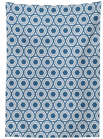 ABAKUHAUS Tafelkleed – Oriëntaals Vintage – Satijn Geometrisch 140x170