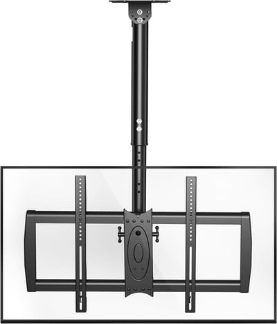 Verstelbare TV Beugel voor 37-75 Inch LCD LED Plasma Schermen met Max. VESA 600x400mm, 50kg Draagkracht, Zwenk- en Kantelfunctie