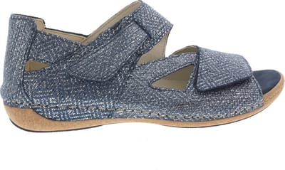 Waldläufer Heliett Sandalen - Dames - Blauw - Maat 40