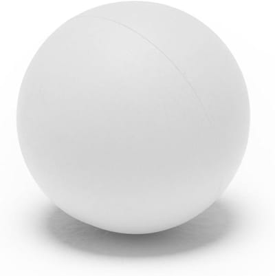 Soft Lacrosse Ball - Oefenbal - Indoor Training - Zacht Spons Materiaal - 12 Stuks - Wit
