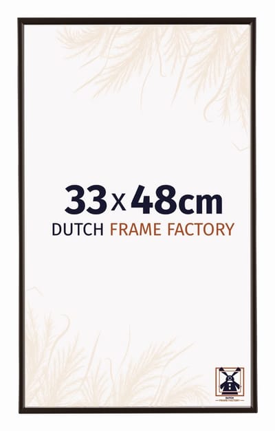 Fotolijst 33x48 cm - Kunststof - Antraciet - Easy