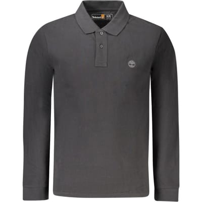 Timberland Zwart Katoenen Polo Shirt voor Mannen