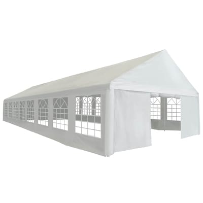 vidaXL - Partytent - 6x16 - m - PE - wit