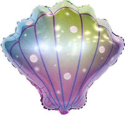 Zeemeermin Versiering Schelp Zeemeermin Ballon Feestartikelen KinderFeestje Zeemeerminstaart 50 CM - 1 Stuk