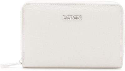 L.CREDI Perla Portemonnee RFID-bescherming 16 cm - Dames - Horizontaal - light gray