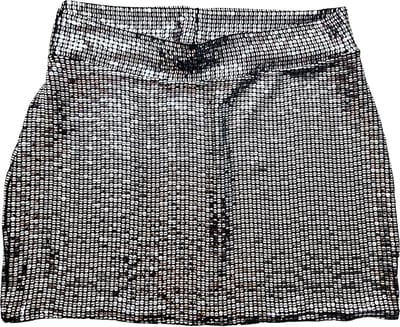 BamBella ® - Rok - Maat S/M - Feest glitter kort rokje zwart