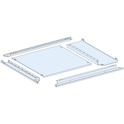 Schneider Electric LVS08487 PrismaSeT-P, kabelinvoerplaat, IP55, breedte=650+150mm, diepte=400 mm Verdeelkastaccessoire 1 stuk(s)