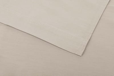 Zohome Satinado Laken - Eenpersoons - Katoensatijn - 160x290cm - Beige