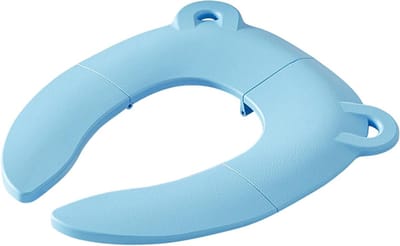 Reiskrukje Kinderen - Opvouwbaar Potje - Zindelijkheidstraining - Hygiënisch en Compact - 19.6 x 16.2 cm - Blauw
