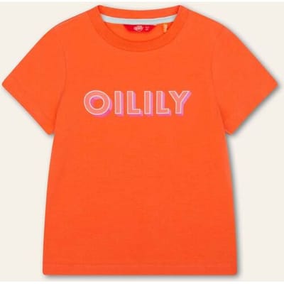 Oilily Tak T-Shirt- maat104/4yr Living Coral