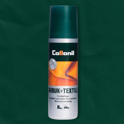 Collonil Nubuck + Textile | Frist kleuren op | Geschikt voor: Suède, Nubuck & Textiel | Kleur: Bottle green | 100ml