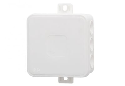 F-ELEKTRO - Serie V5 - Hermetische Doos - 75x75x41 mm - Wit - Kliksluiting
