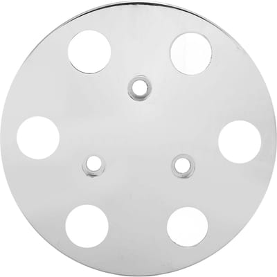 AC Compressor Koppeling Poelie Deksel Aluminiumlegering Hoge Sterkte Roestvrij voor Sanden 508 SD5 Compressoren Zilver Chroom
