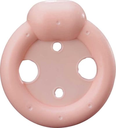 MD Pessarium Urethra met ondersteuningsvlak en knop 89 mm