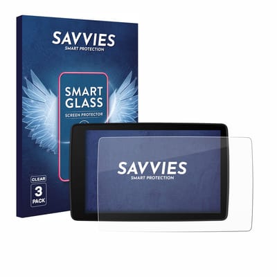 3 Stuks Savvies Screenprotector - geschikt voor BMW Motorrad Navigator VI - beschermfolie glas transparant