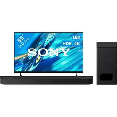 Sony Bravia 3 II Led 55" (2026) + Sony Bravia Theatre Bar 6 Zwart