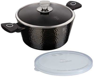 Berlinger Haus Primal Gloss - Titanpan - 20cm - Soft Touch Handgreep - Zwart
