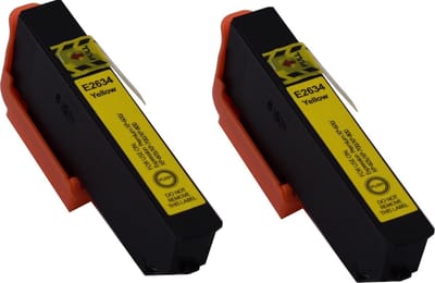 KATRIZ® huismerk inkt voor|Epson C13T26344010|13ml | ( 2stuks) - Met chip