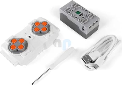 Mould King Powermodule 4.0 intelligent (incl remote en app control) - Compatible met de bekende merken - Motoren, accu, afstandsbediening - Mouldking