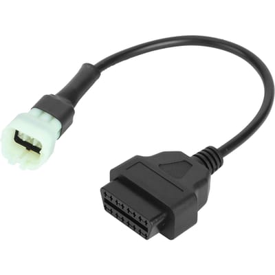 6-pins naar 16-pins adapterkabel OBD2 Motorfoutdiagnose en Detector Geschikt voor Motorfietsen