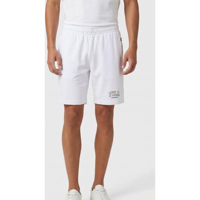 FILA Rifredi Regular Graphic Sweat Shorts Bright White Taglia: XS | Pantaloncini Outlet | Uomo | Bianco