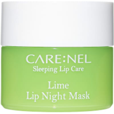 Care:Nel, lip night mask, lime, 3 packs, each (5g)