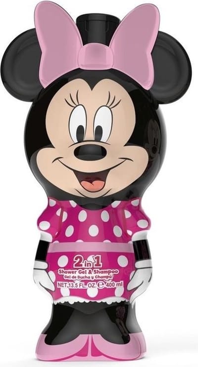 2-in-1 Gel en Shampoo Cartoon Minnie Kinderen 400 ml