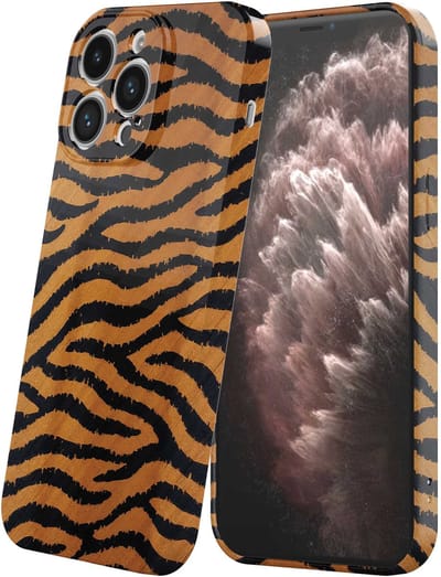 Smartphonica Telefoonhoesje Geschikt voor iPhone 11 Pro Max met Tijger en Panter Opdruk - Flexibel Softcase TPU - Backcover Case Tiger and Lion Design geschikt voor iPhone 11 Pro Max