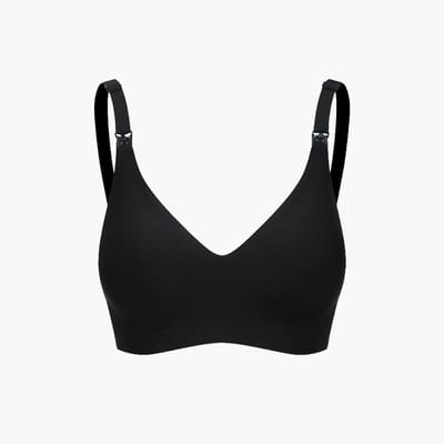 cfab - Comfortabele voedingsbeha zonder beugel - Zwart - M