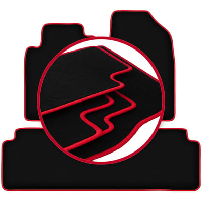 CARLUX-RED automatten voor: Toyota Camry V sedan (1996-2001)