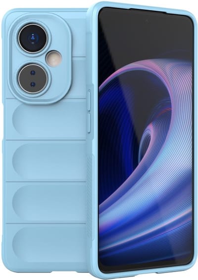 Coverup Hoesje - Geschikt voor OnePlus Nord CE 3 Lite 5G Hoesje - Coverup Hands-On Rugged Back Cover - Lichtblauw