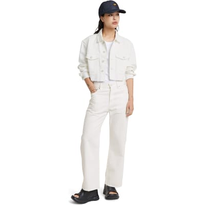G-Star Bowey 3d Boyfriend Ankle Chalk Taglia: W23L30 | Pantaloni Outlet | Donna