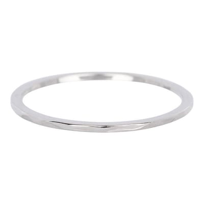 iXXXi Jewelry - Vulring - Zilverkleurig - Wave - 1mm - maat 19