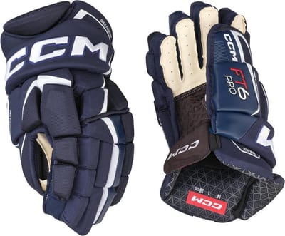 CCM - Jetspeed FT6 Pro - IJshockeyhandschoenen - Volwassenen - Blauw - Wit - 15