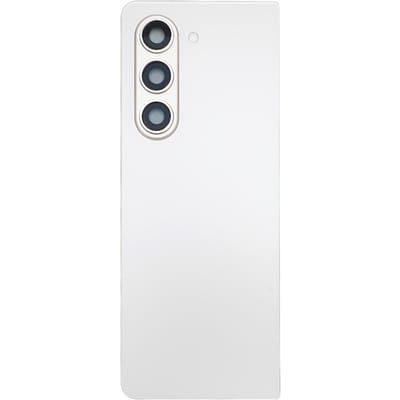 Achterkant van glas voor Galaxy Z Fold 5 5G F946 Wit Achterkant van glas Behuizing met vooraf geïnstalleerde cameralens white