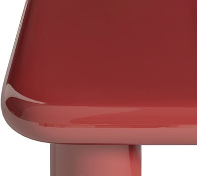 Vente-unique Salontafel van MDF - Gelakt bordeauxrood - TAMISDA