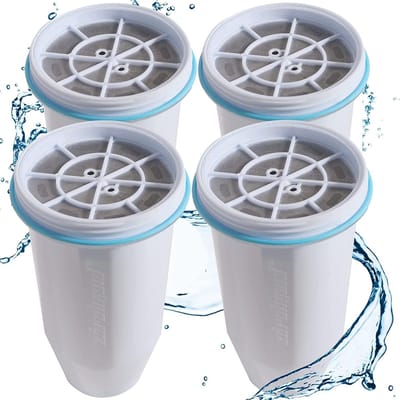 Dailygoods- Waterfilter 99,9% zuiver - Vervangend Waterfilter - 6-traps Filtratie - BPA-vrij - TUV Gecertificeerd - 0 TDS-waarde - Waterfiltercartridge