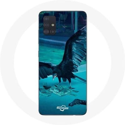 Hoesje - Ozark - Samsung Galaxy A71 - Flexibel - Arend Teaser - Bescherming