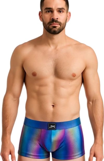 Kleurrijke strakke heren boxershort - Erotisch ondergoed - BDSM - Rollenspel - Sexy