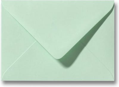 Envelop 11 x 15,6 cm Lentegroen 60 stuks