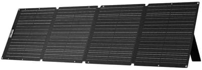 Novari - Opvouwbaar zonnepaneel - Solarpaneel - Draagbare zonnelader - 200W - Outdoor energievoorziening - 205,6×58,7×0,3 cm