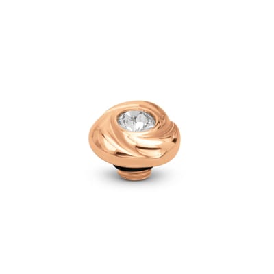 Melano Vivid Rosette Steentje Crystal | Rosé