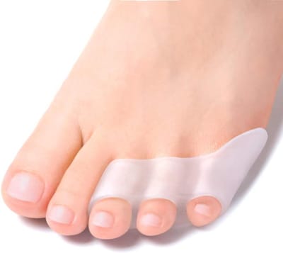 8x Transparante Teen Corrector – Teenspreiders van TPE SEBS – Teenenscheiders voor Hallux Valgus, Pijnlijke Tenen, Drukpunten, Frictie & Standcorrectie – Huidvriendelijk & Herbruikbaar