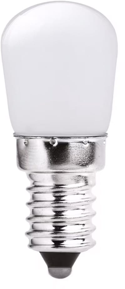 Kobi LED Lamp E14 2W - 200lm - 4000K - 230V - Voor Smalle Armaturen, Koelkasten of Wandverlichting - 3 stuks