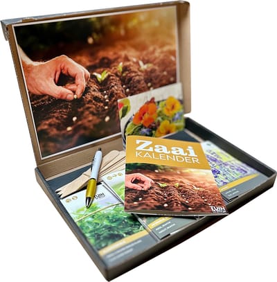 Cadeau zadenpakket 'Stamppot' - 12 soorten groentezaden om de lekkerste stamppot te maken in luxe cadeaudoos