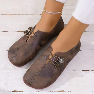 Dames Platte Schoenen Lente Casual Platte Sportsneakers Dames Trend Merk Mode Pumps Schoenen voor Dames 40 bruin