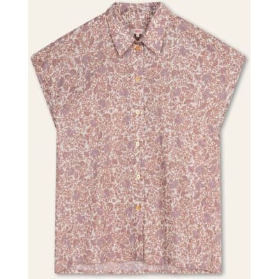 Oilily Banana Blouse- maat34 Lavender Mist