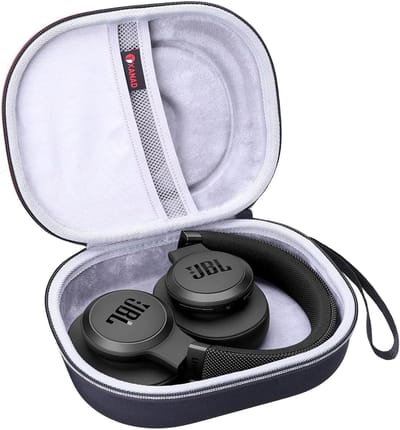 Hoofdtelefoon Over-ear tas voor JBL Tune 770nc / JBL Tune 720bt / JBL Tune 510bt / JBL Tune 520bt / JBL live 770nc / JBL live 670nc hoofdtelefoon hoes case, grijs, nonchalant